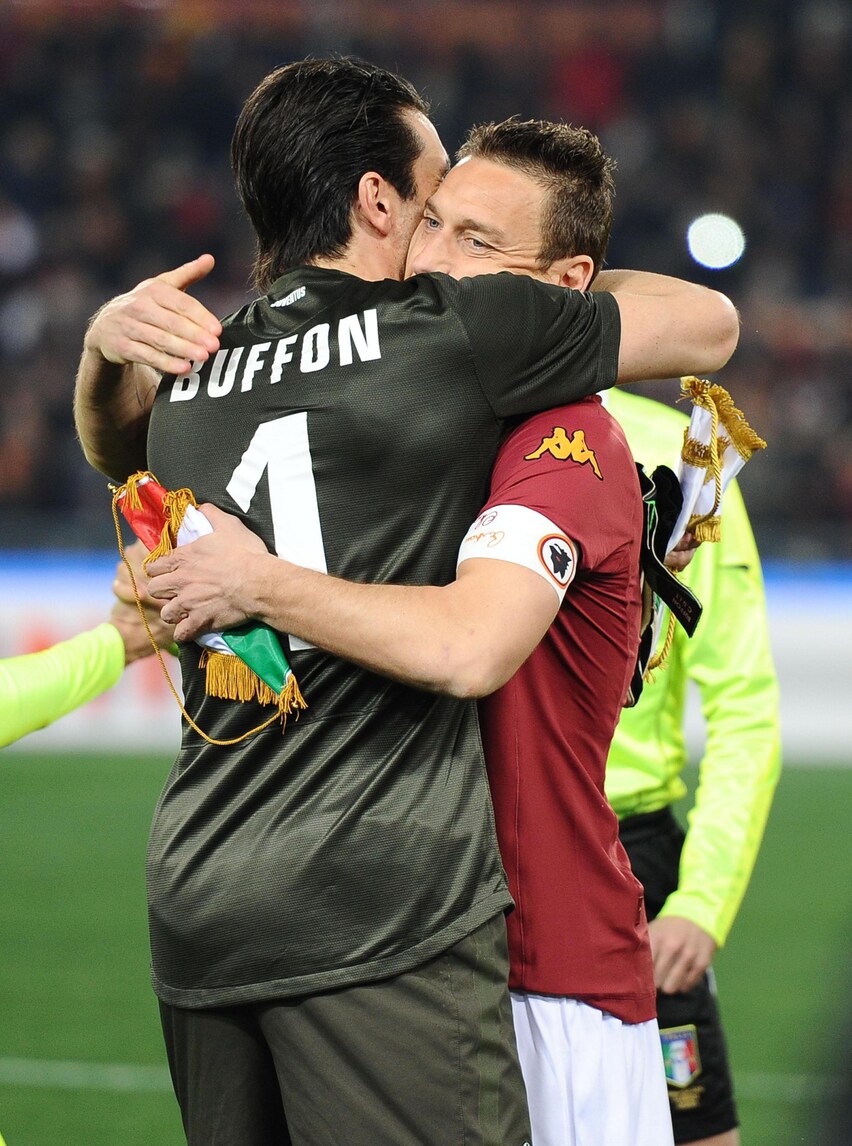 Buffon: «Totti? Parando alcuni suoi gol avrei rovinato dei capolavori»