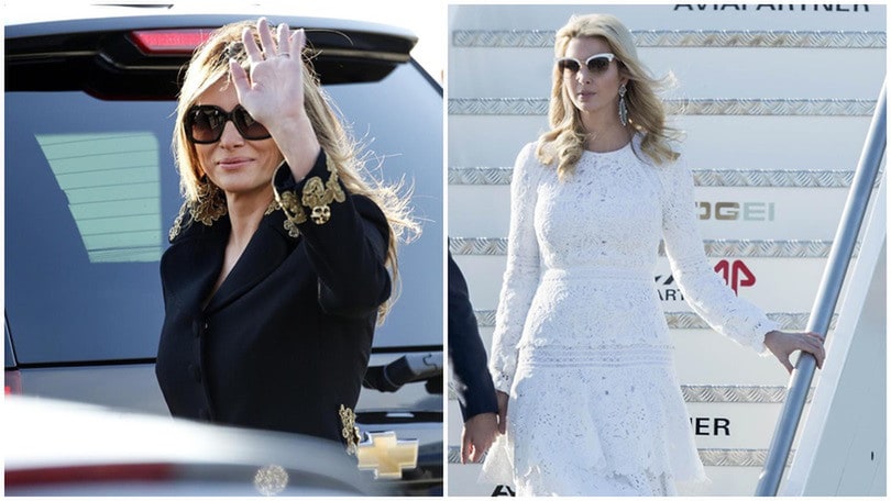 Trump a Roma ma gli occhi sono tutti per Melania e Ivanka