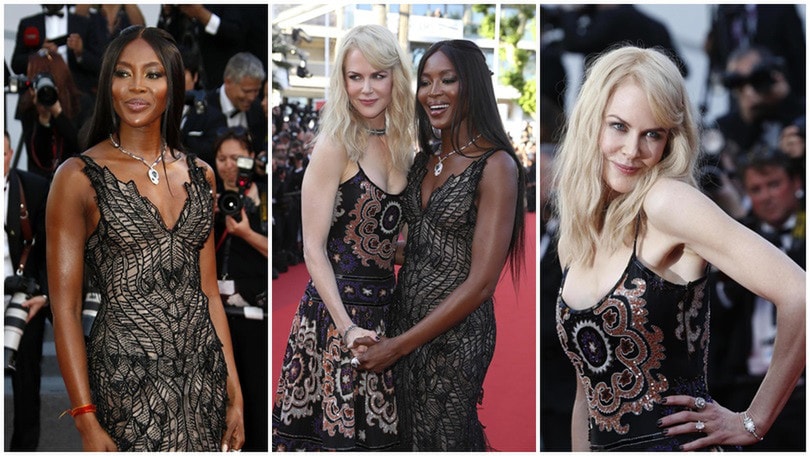 Nicole Kidman e Naomi Campbell, che coppia sul red carpet di Cannes!