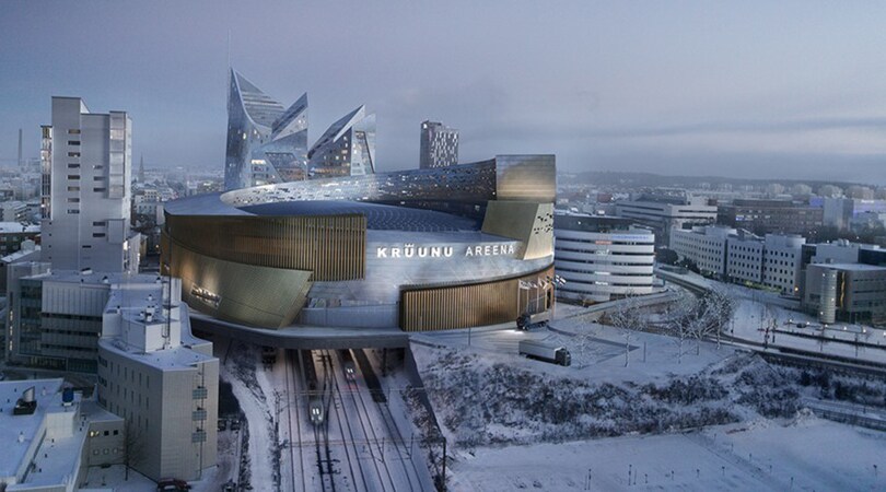 Libeskind, dallo stadio della Roma al palazzetto del ghiaccio di Tampere
