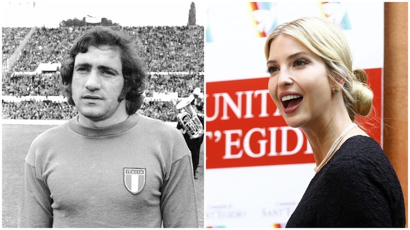 Ivanka Trump scambia Giorgio Chinaglia per un Santo Ivanka Trump scambia Giorgio Chinaglia per un Santo