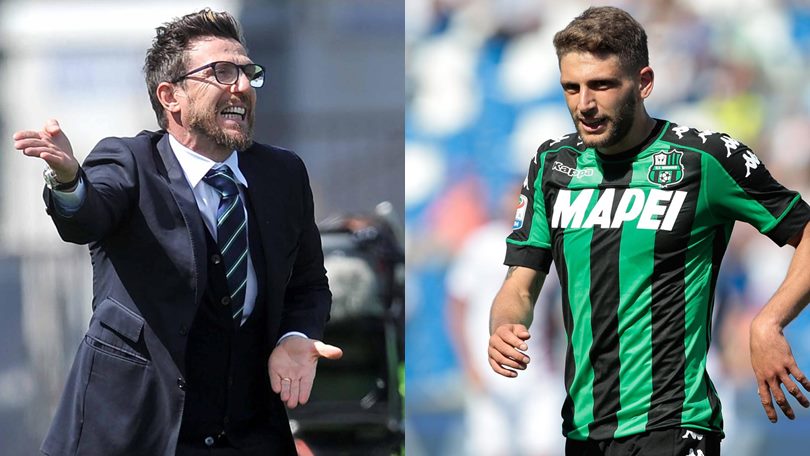 Di Francesco, Roma affascinata. E Berardi: «Mister, portami con te»
