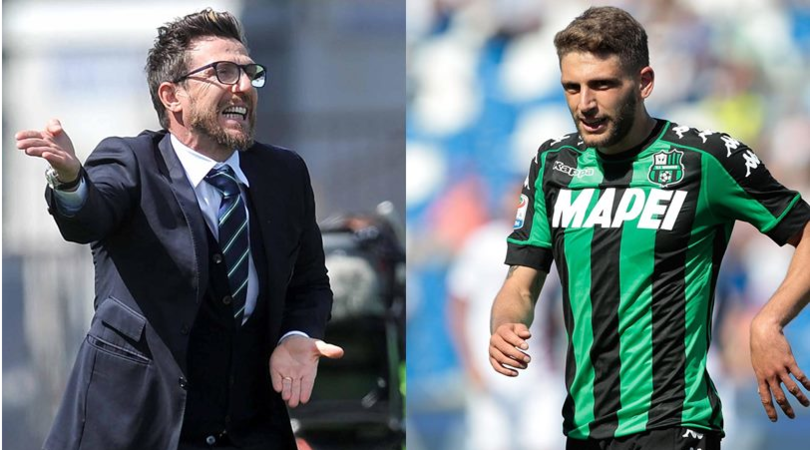 Di Francesco, Roma affascinata. E Berardi: «Mister, portami con te»