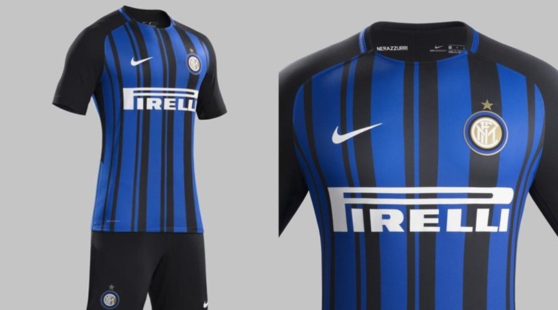Inter, ecco la maglia 2017-18: debutto contro l'Udinese