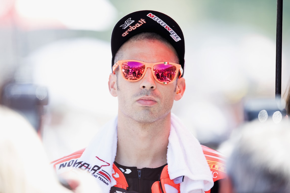 Sbk, Melandri: «Fiduciosi per la gara, ma tristi per la scomparsa di Nicky»