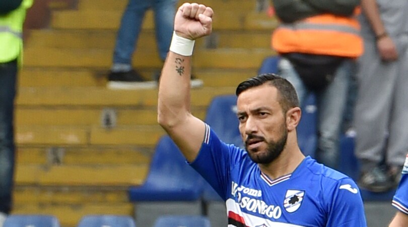 Serie A, la Sampdoria riparte con Caprari e Quagliarella