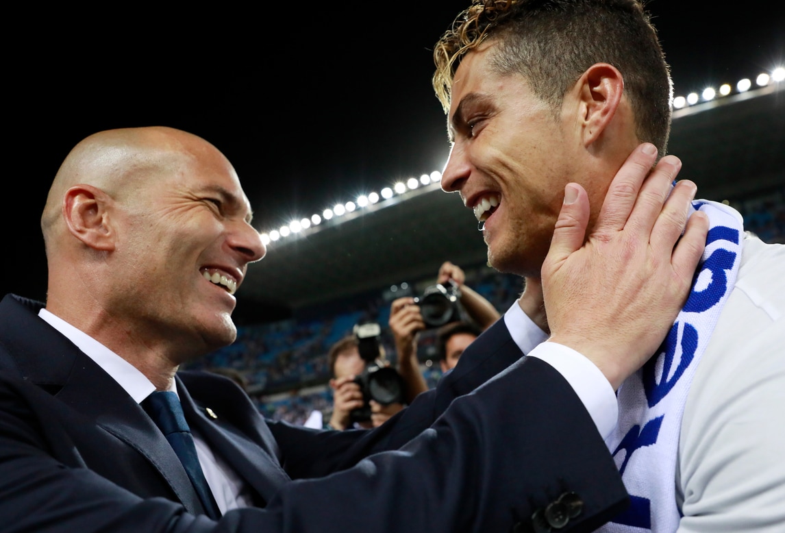 Champions, Zidane elogia Allegri e Buffon. «Ma noi abbiamo CR7»
