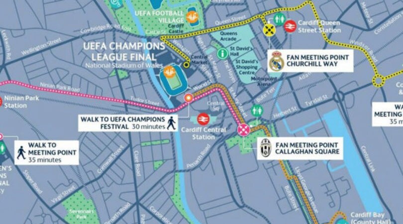 Champions, a Cardiff le fan-zone ci saranno