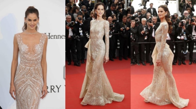 Izabel Goulart, le trasparenze fanno impazzire Cannes
