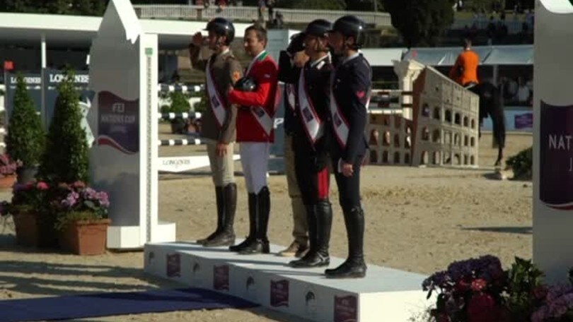 L'Italia vince la Coppa delle Nazioni: ecco la premiazione