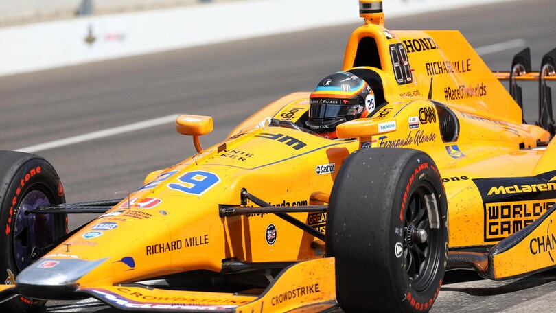 Indy 500, Alonso quinto nell'ultima sessione di prove