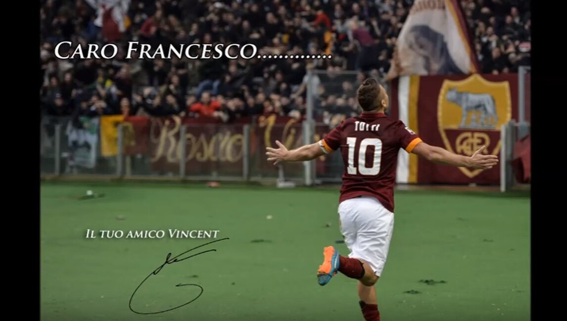 Roma, Candela scrive a Totti: «Mi aspetto un colpo di scena»