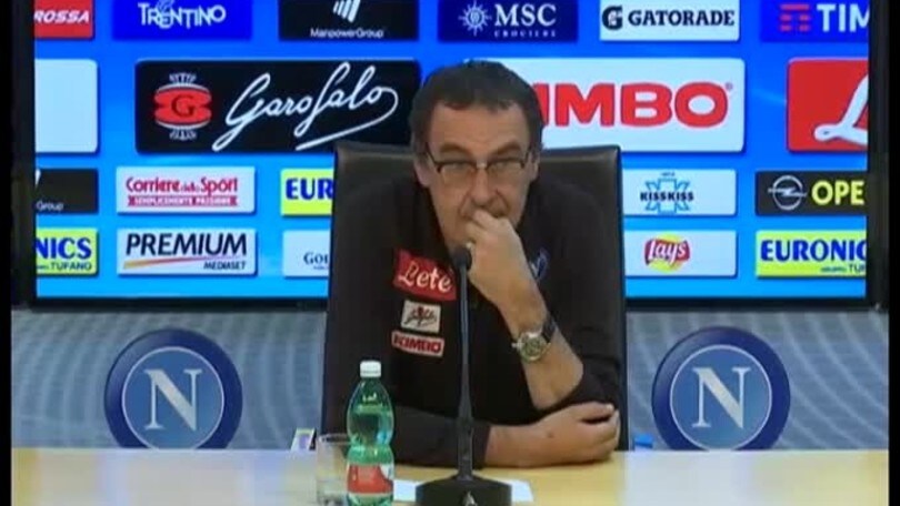 Sarri: "Roma, 8 rigori in piu' di noi"