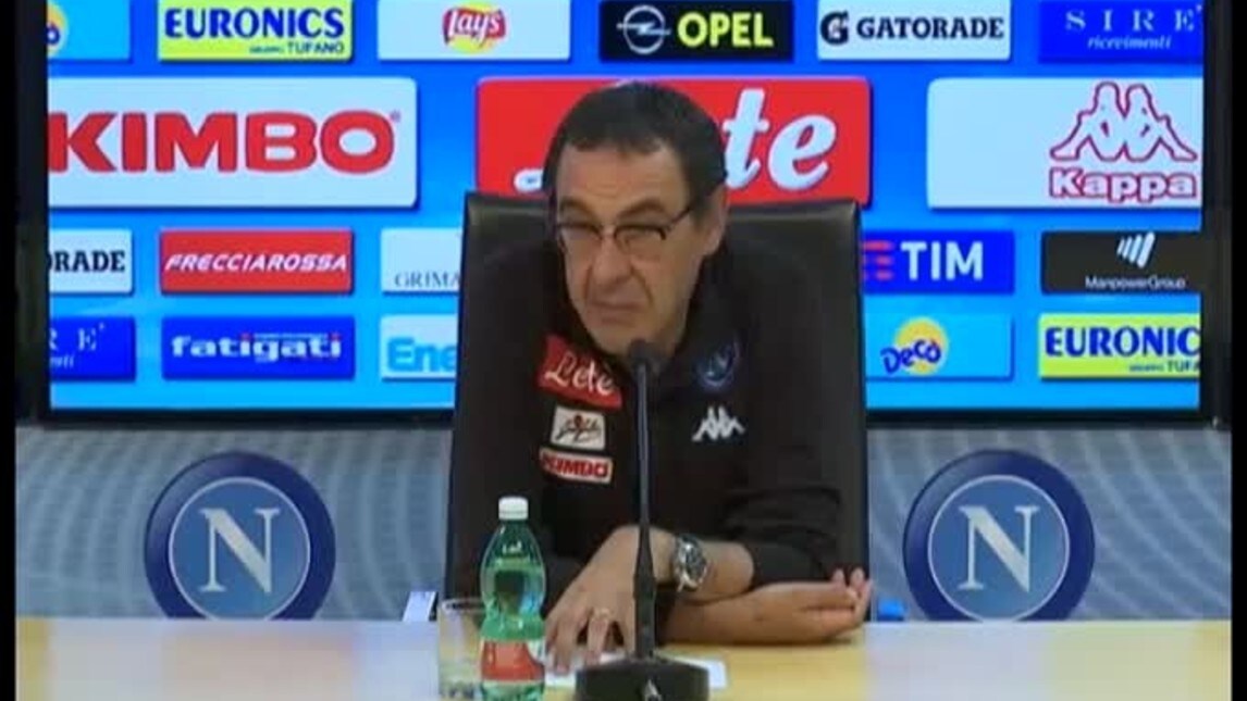 Sarri: "Incontro con ADL? Può darsi, sono affari nostri"