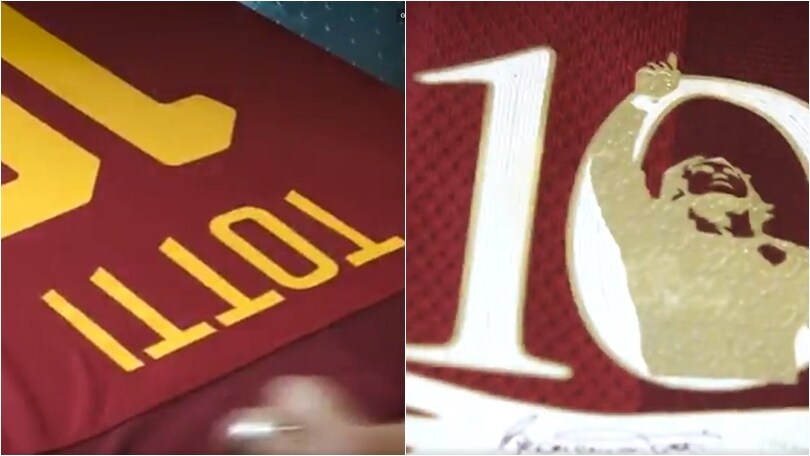 Roma, ecco la maglia speciale per il Totti day
