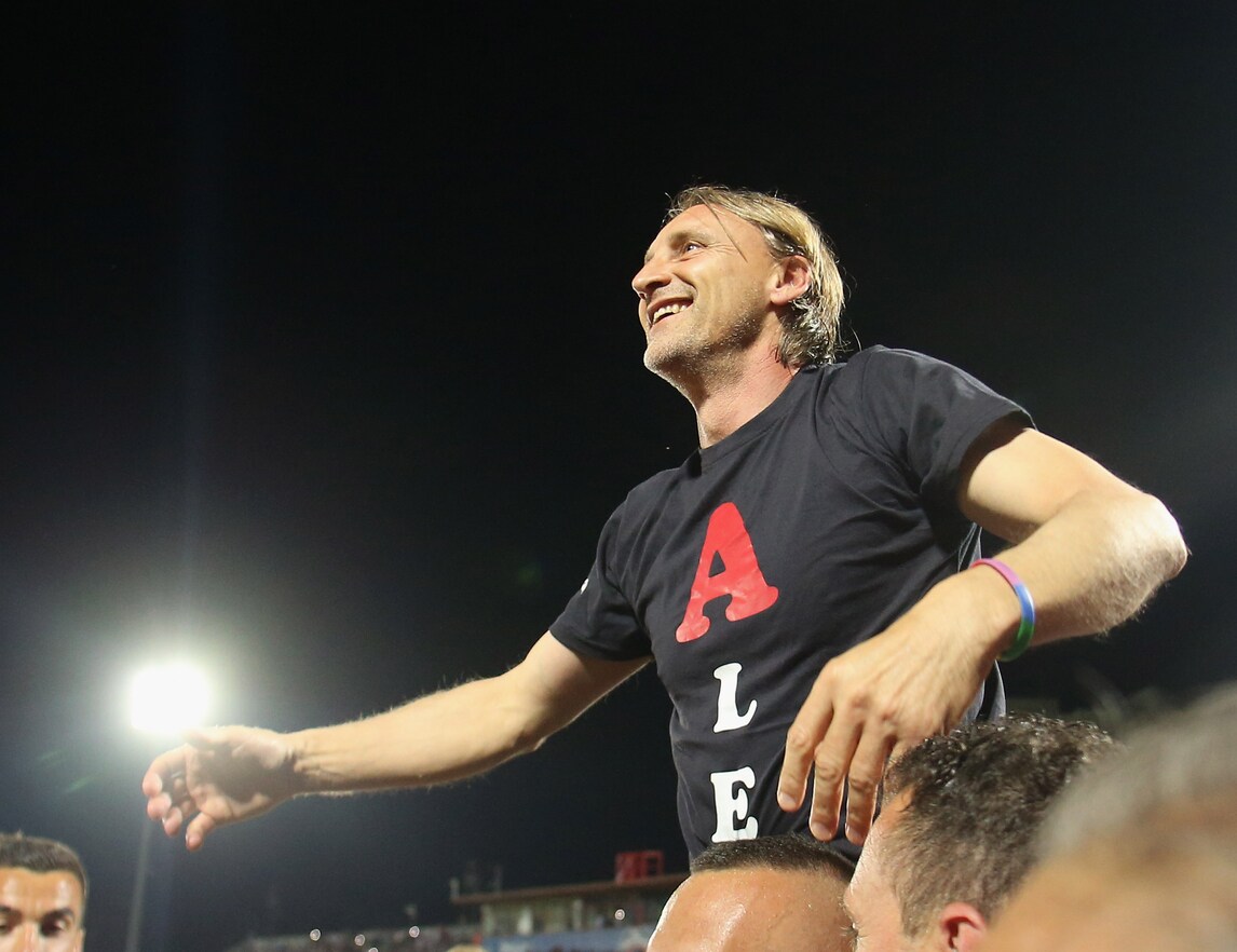 Serie A Crotone, Nicola ai tifosi: «Grazie, non vi dimenticherò mai»