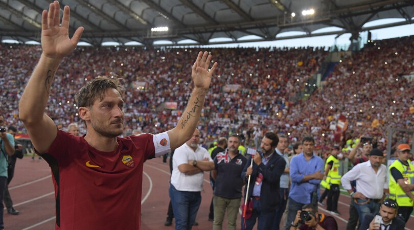 Totti, in una carriera l’emozione di chi ama il calcio