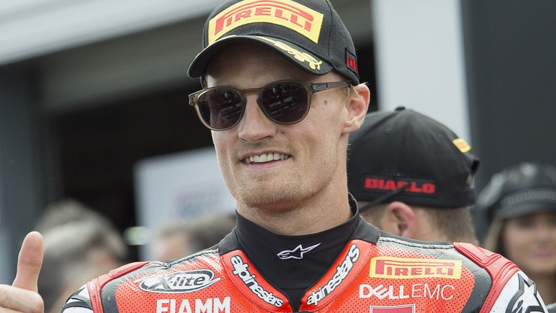Sbk, Davies: «Felice del podio per i miei fan»