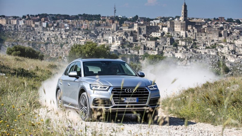 Audi, la gamma Q a Matera: foto