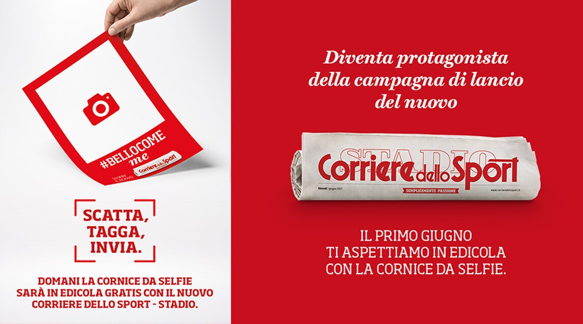 #Bellocome. Anche voi protagonisti sul Corsport