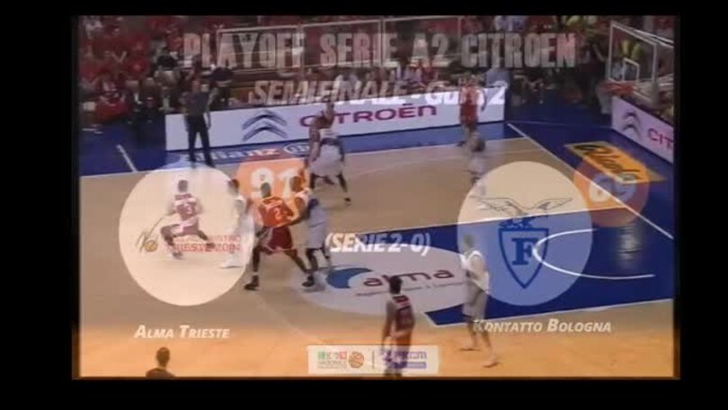 FXCM Highlights - Gara 2 Semifinali Alma Trieste-Kontatto Bologna