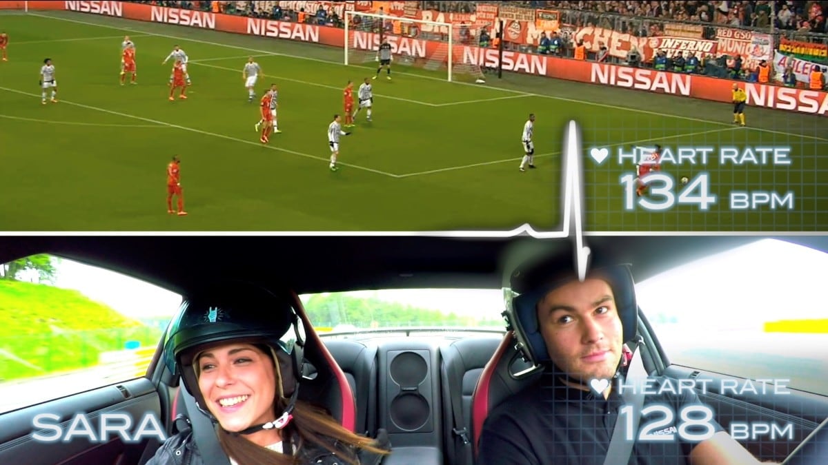 E' più emozionante una partita di calcio o una supercar?
