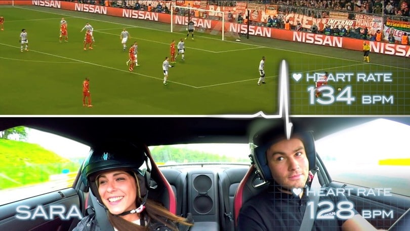 E' più emozionante una partita di calcio o una supercar?
