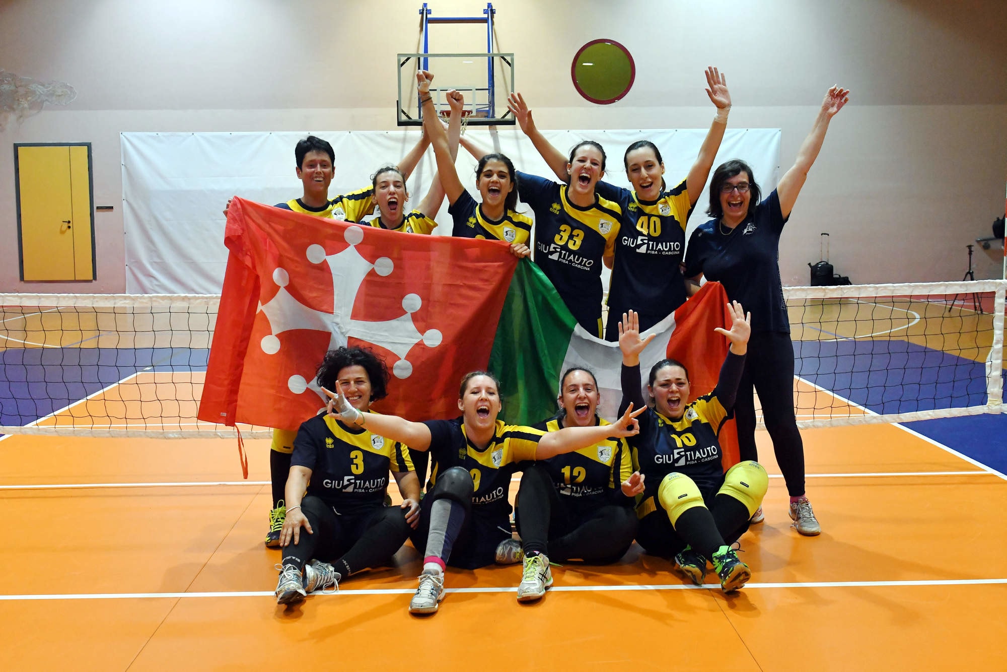 Sitting Volley: alla Dream Volley Pisa il titolo femminile