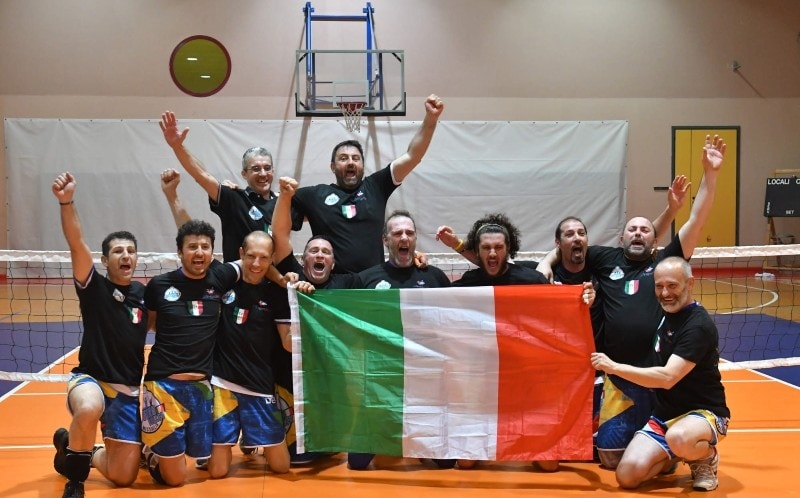 Sitting Volley: Missaglia si su cuce sul petto lo scudetto maschile