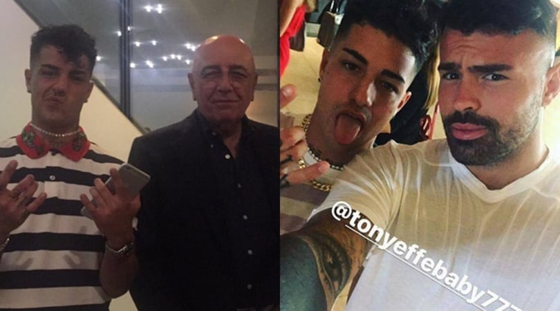 La Dark Polo a Montecarlo con Petagna e Galliani