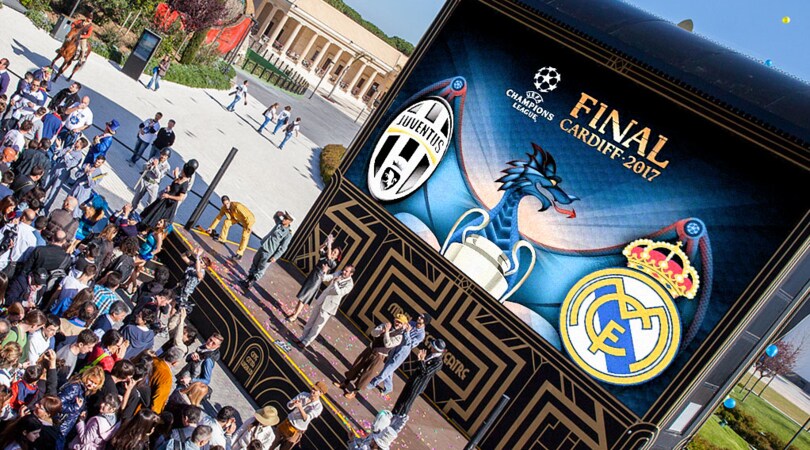 Finale Champions anche a Cinecittà World