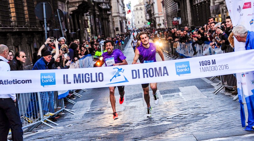 Tutto pronto per il Miglio di Roma