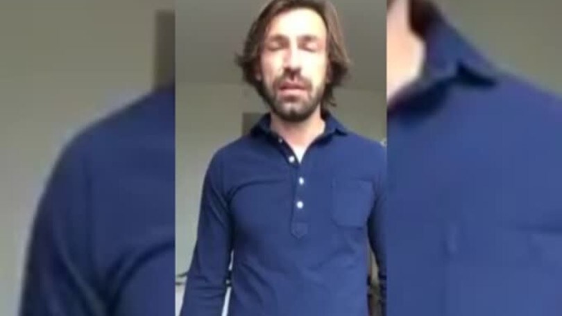 Pirlo incoraggia gli ex compagni della Juventus