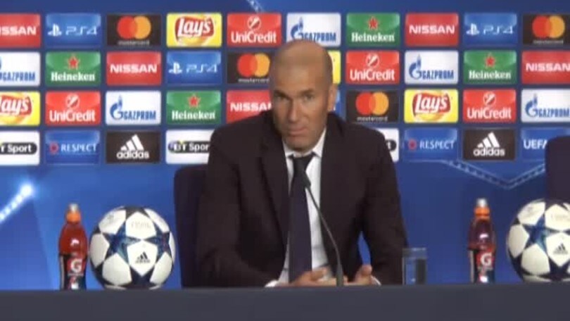 Zidane: "Superiori nel secondo tempo"