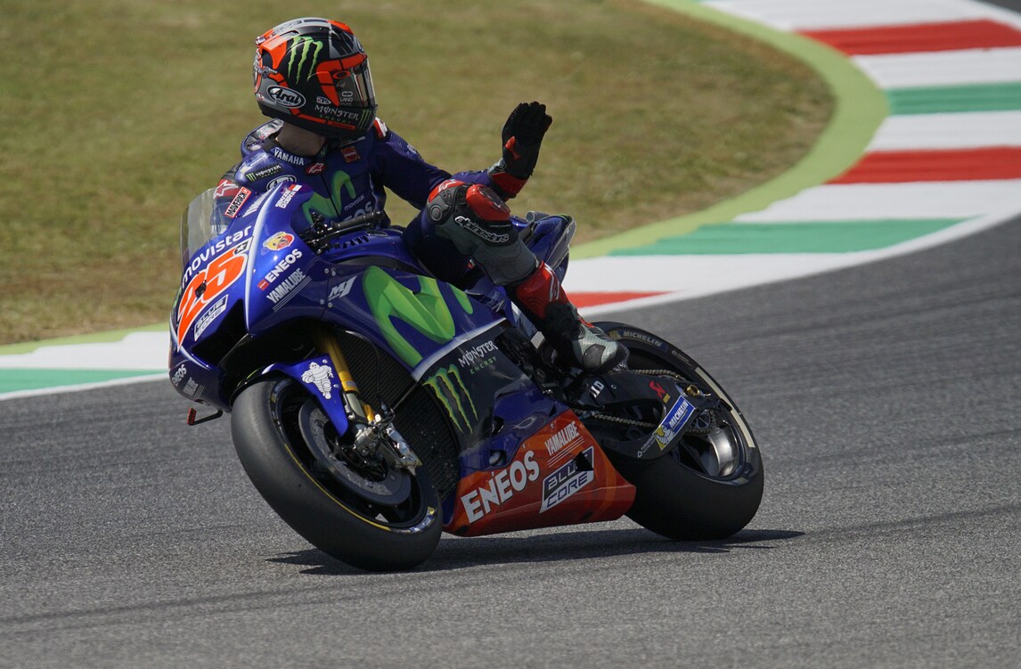 MotoGp Yamaha, Vinales: «Dovizioso era troppo veloce»