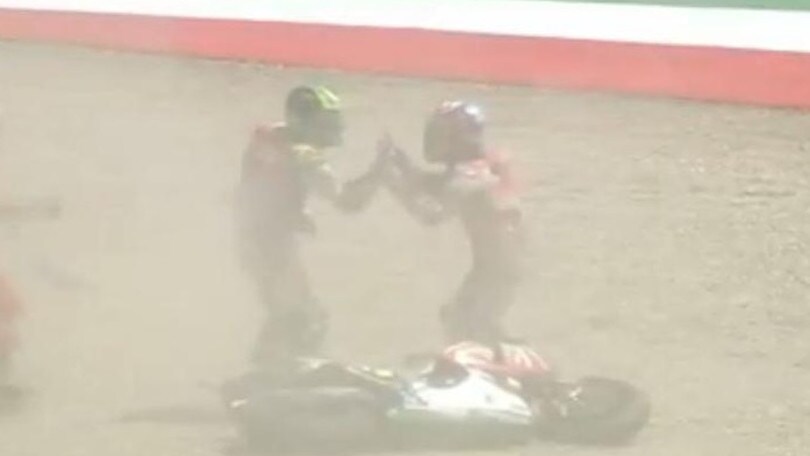MotoGp, scintille al Mugello tra Pedrosa e Crutchlow