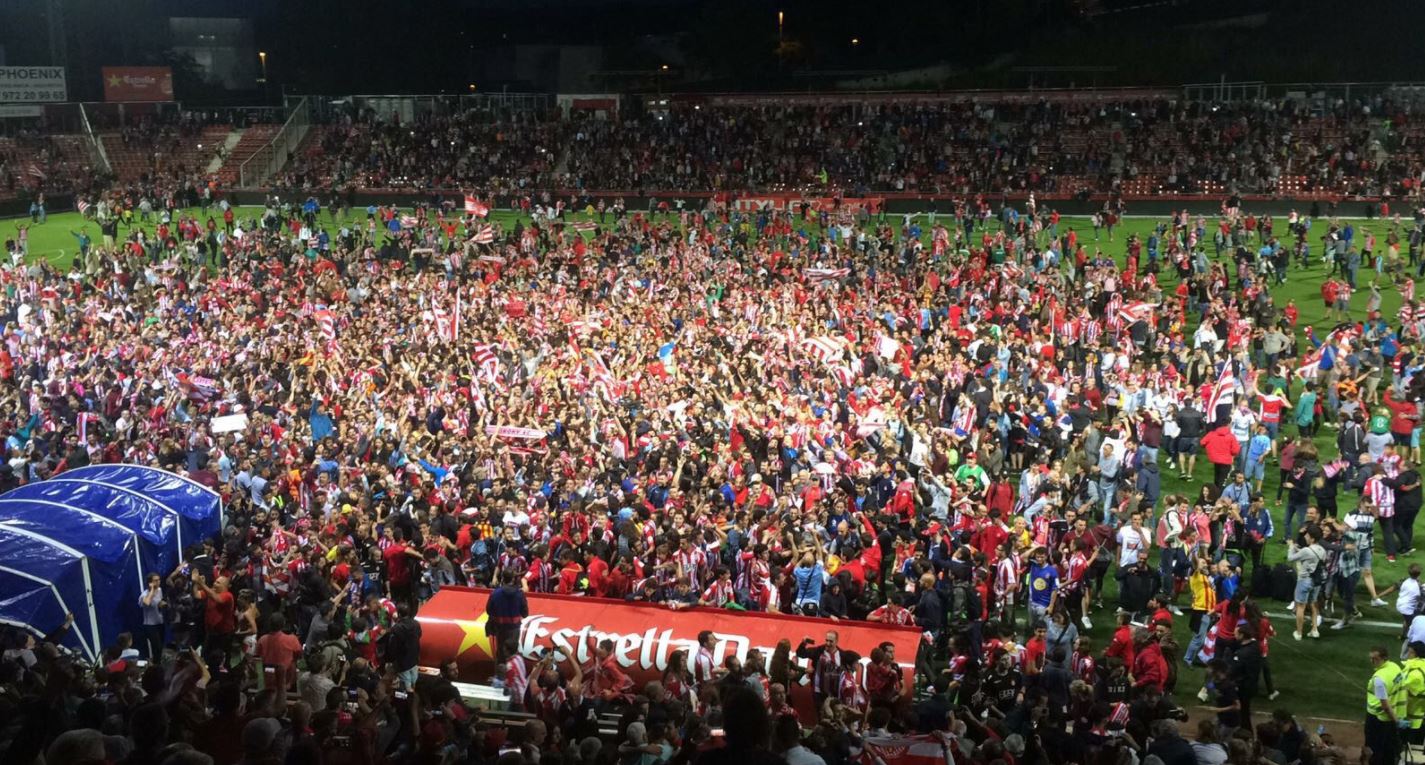Spagna, festa Girona: promosso in Liga per la prima volta