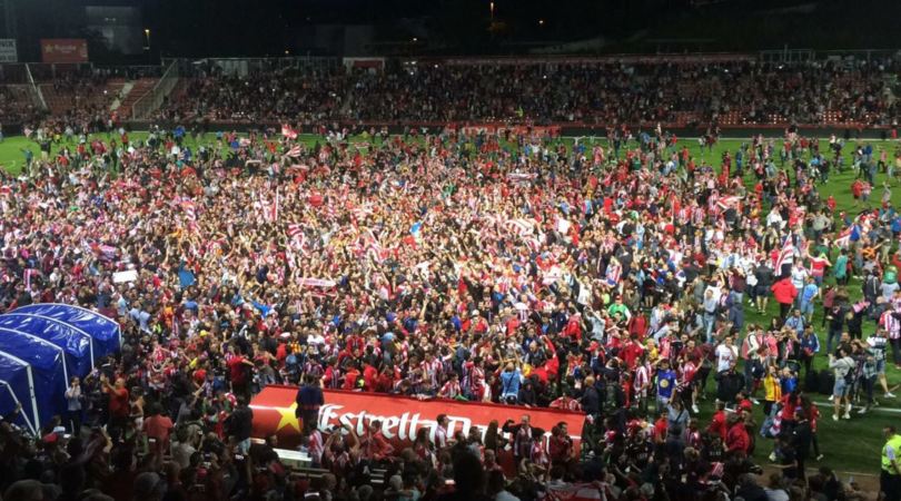 Spagna, festa Girona: promosso in Liga per la prima volta