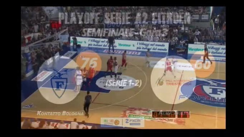 FXCM Highlights - Gara 3 Semifinali Kontatto Bologna-Alma Trieste