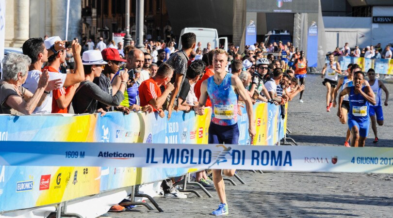Miglio di Roma, grande festa dello sport