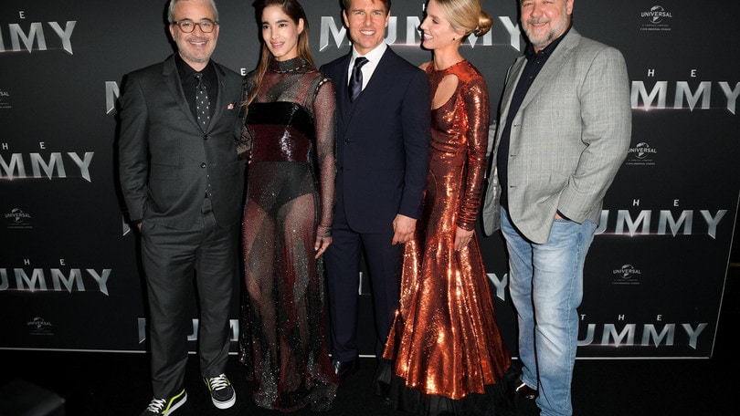 La Mummia, le foto della presentazione del primo film della Dark Universe