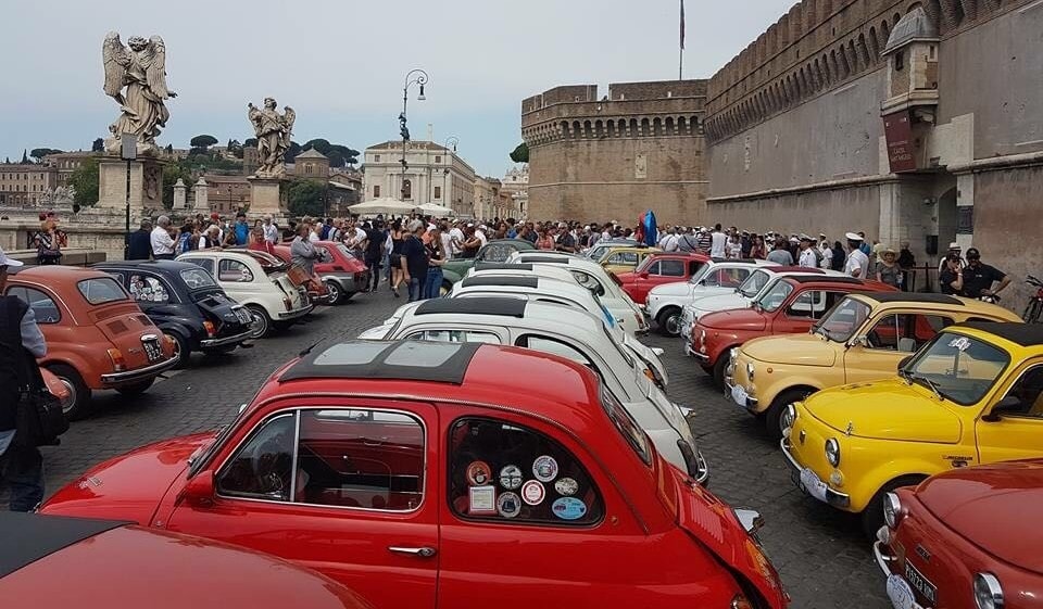 Fiat 500, il raduno storico a Roma celebra i 60 anni