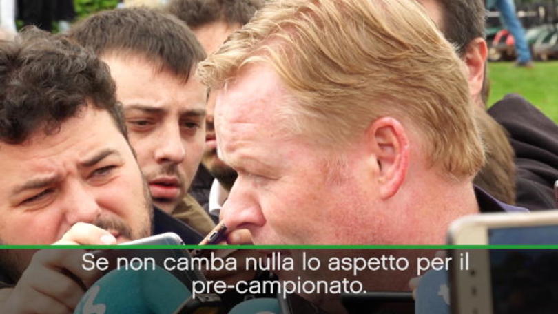 Koeman gela il Milan: "Deulofeu torna all'Everton"