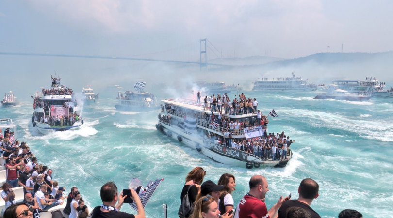 Besiktas, la festa scudetto è da brividi