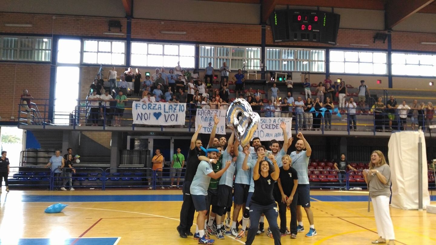 Volley: la Lazio pallavolo conquista la serie B