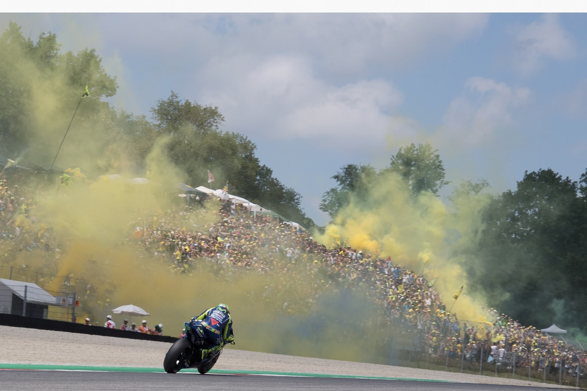 MotoGp, Rossi: «Al Mugello atmosfera incredibile»