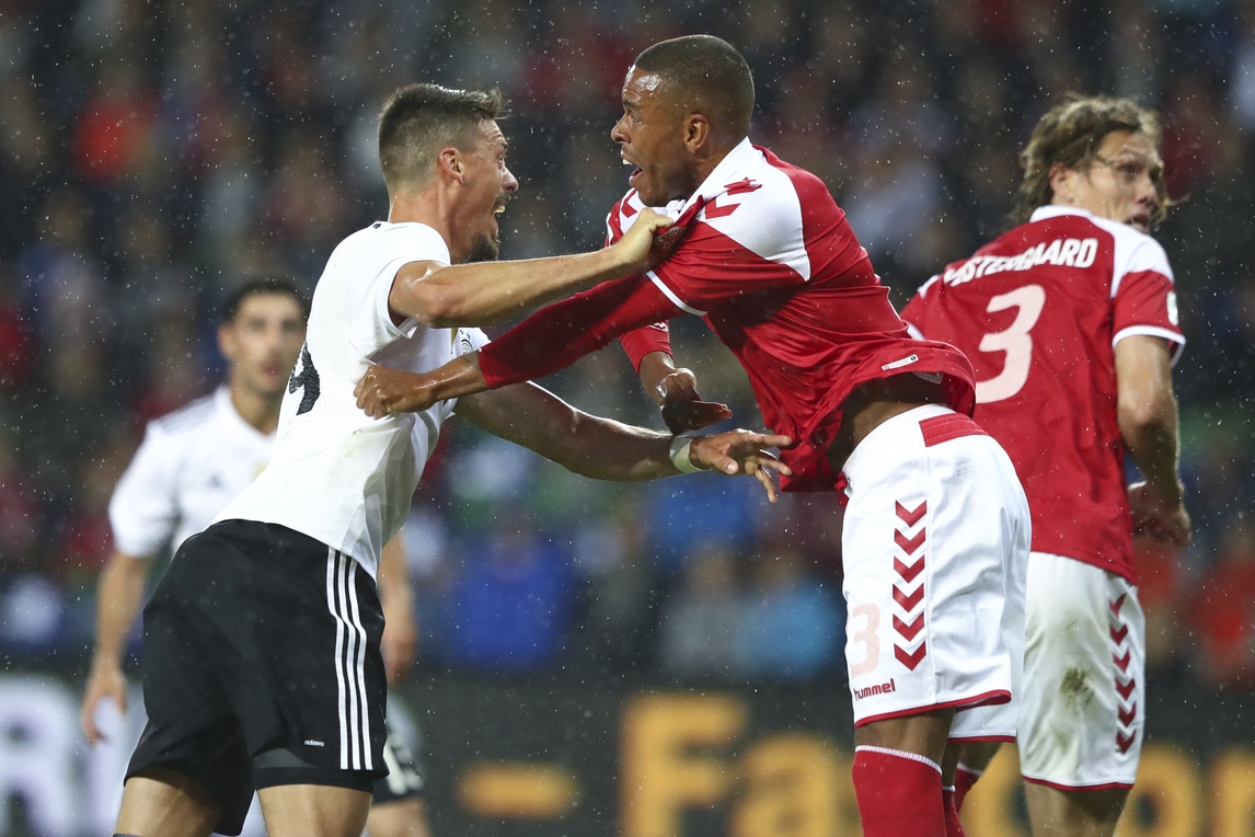 Amichevoli, Danimarca-Germania 1-1: errore di Rüdiger sul gol di Eriksen