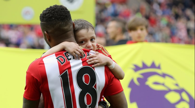 Il cuore di Defoe si spezza per il piccolo Bradley: «Non ti lascerò solo»