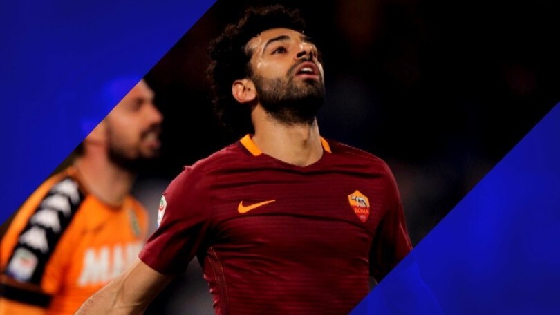 Roma, Salah posa con i tifosi del Liverpool