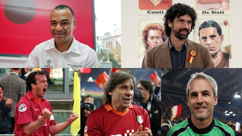 Roma, ecco le Legends che sfideranno il Real Madrid